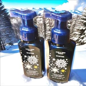 2 WINTER GENTLE & CLEAN FOAMING HAND SOAPS by Bath and Body Works